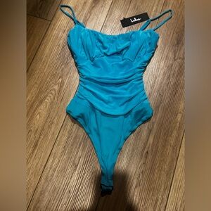 Lulu's Vibrant Blue Bodysuit